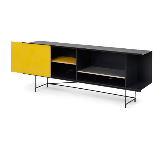 Fip | Shelving System, black | Buffets / Commodes | Magazin®