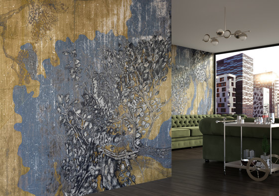 Breathing texture | Mighty tree | Wall coverings / wallpapers | Walls beyond