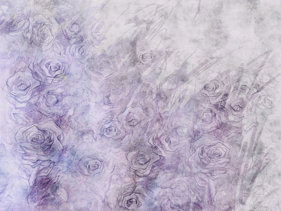 Breathing texture | Rose splash | Wall coverings / wallpapers | Walls beyond