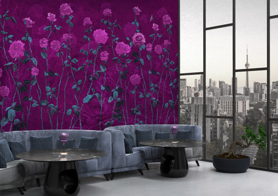 Breathing texture | Rose valley | Wall coverings / wallpapers | Walls beyond