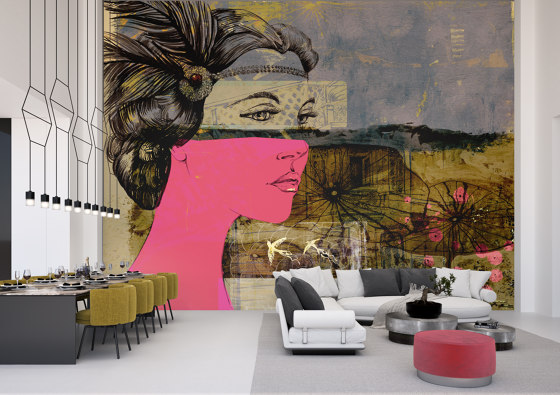 Emotion | About her | Wall coverings / wallpapers | Walls beyond