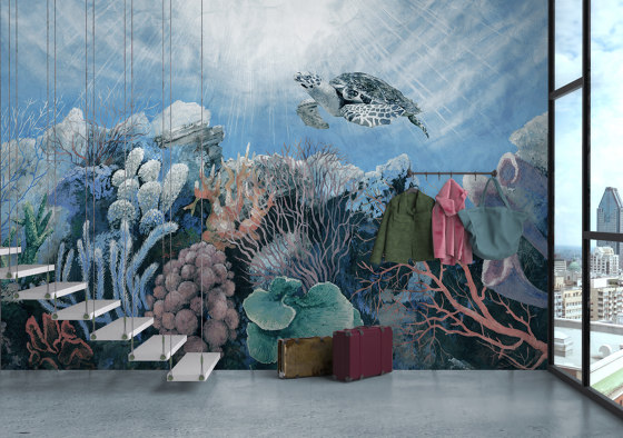Emotion | Coral reef | Revêtements muraux / papiers peint | Walls beyond