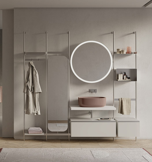 Over - 4 modular system | Étagères salle de bain | NIC Design