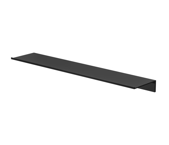 Leev | Bathroom shelf 60 cm Black | Bath shelves | Geesa