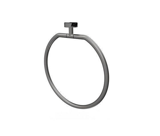 Leev | Porte-serviette anneau Acier inoxydable brossé | Porte-serviettes | Geesa