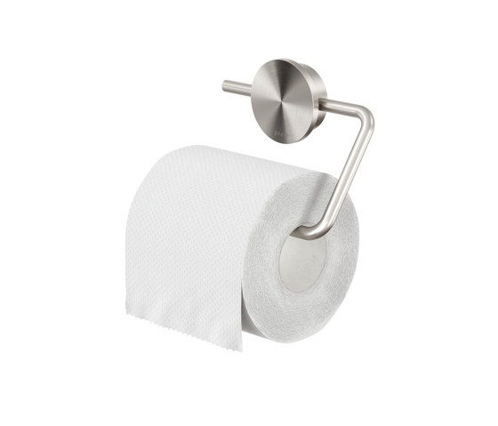 Opal Brushed stainless steel | Toilettenpapierhalter ohne Deckel Edelstahl gebürstet | Toilettenpapierhalter | Geesa