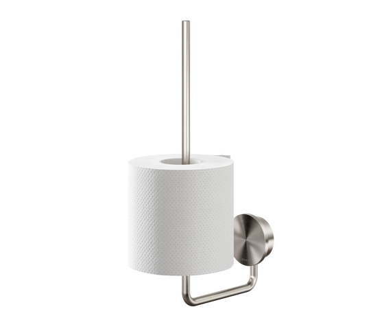 Opal Brushed stainless steel | Spare toilet roll holder Brushed stainless steel | Paper roll holders | Geesa
