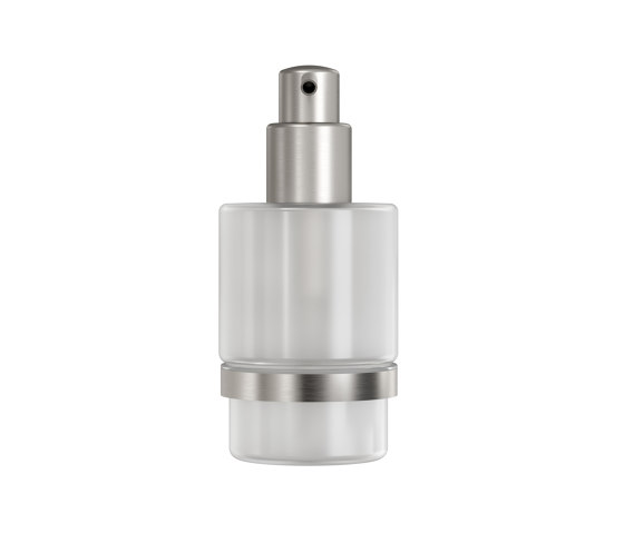 Opal Brushed stainless steel | Dispenser per sapone 200 ml Acciaio inox spazzolato | Portasapone liquido | Geesa