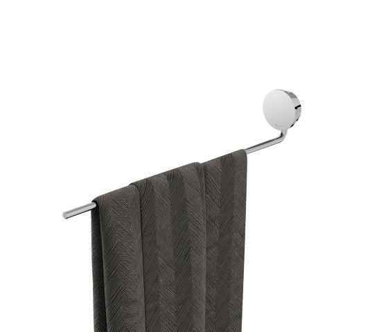 Opal Chrome | Towel rail with 1 arm Chrome | Towel rails | Geesa