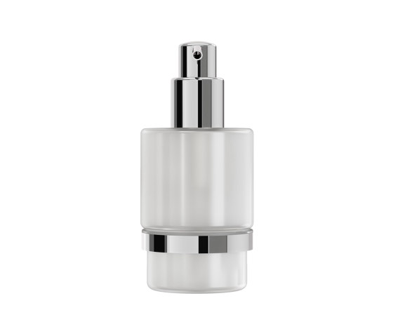 Opal Chrome ABS | Dispenser per sapone 200 ml ABS Cromato | Portasapone liquido | Geesa