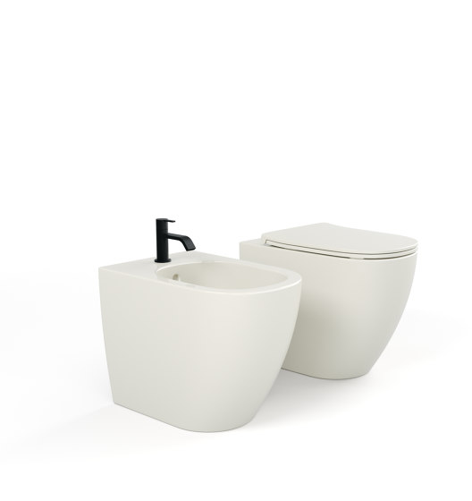 Pin - rimless floor-mounted toilet | WC | NIC Design