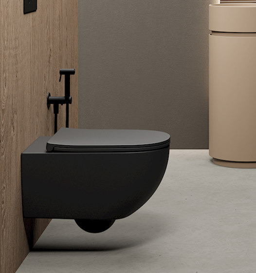 Pin - rimless wall-hung toilet | WC | NIC Design