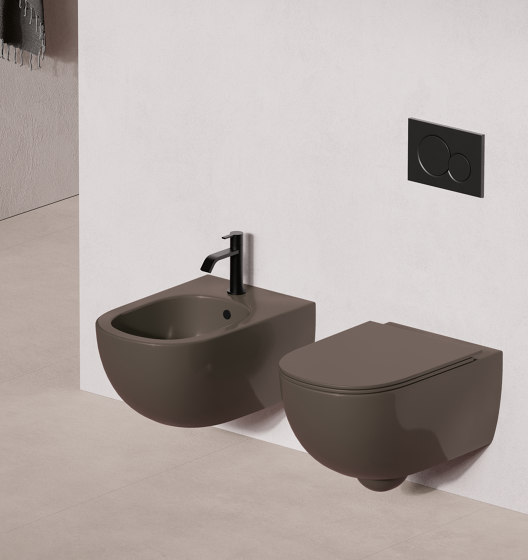 Pin - rimless wall-hung toilet | Inodoros | NIC Design
