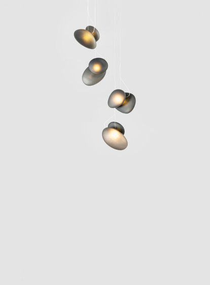 Pebble Chandelier 4 | Lámparas de suspensión | A-N-D