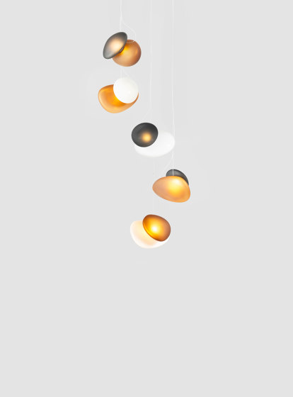 Pebble Chandelier 5 | Lámparas de suspensión | A-N-D