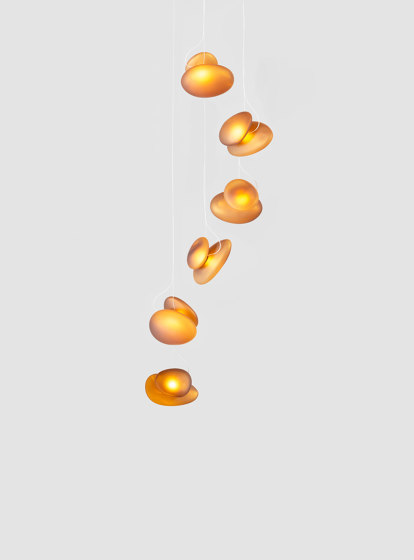 Pebble Chandelier 6 | Lámparas de suspensión | A-N-D