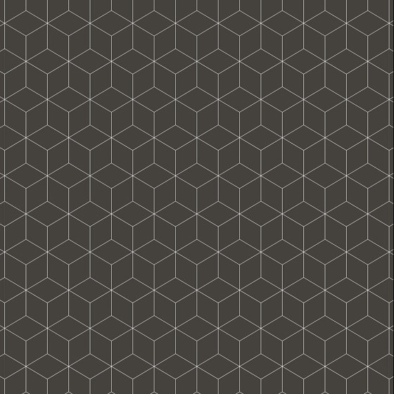 RESOPAL Graphics | Hexacub Anthracite | Wall laminates | Resopal