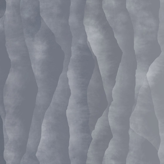 RESOPAL Graphics | Misty Mountain Landscape Grey | Laminati pareti | Resopal