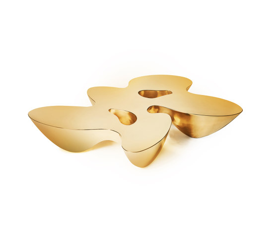 Quark | Brass | 5 Elements | Coffee tables | Babled