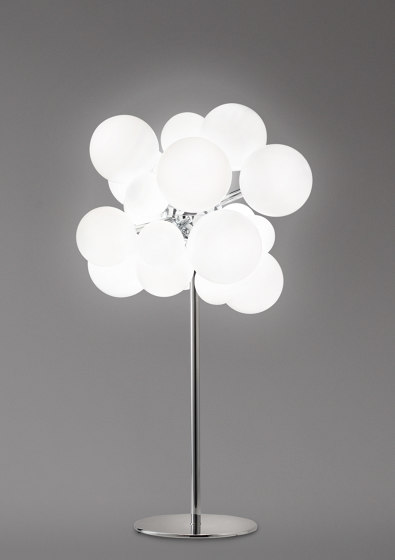 Digit Chandelier | Standing | full White | Free-standing lights | Babled