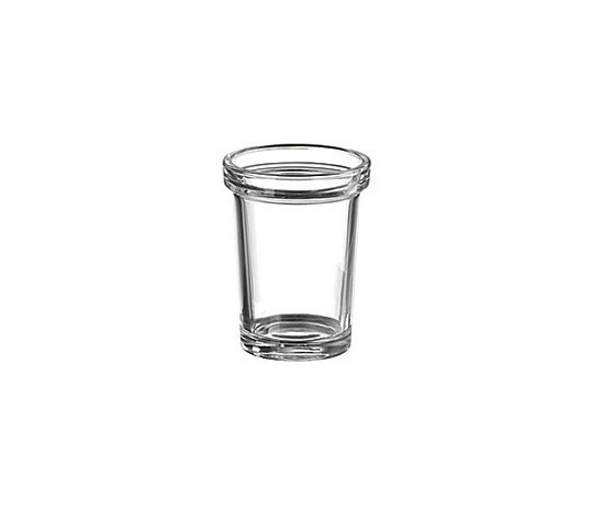 Gealuna Becher aus transparentem extraklar Glas für Art.  A1010N | Zahnbürstenhalter | Inda