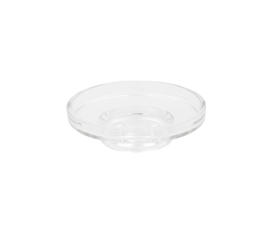 Gealuna Schale aus transparentem Glas Art.  A1010N | Seifenhalter | Inda