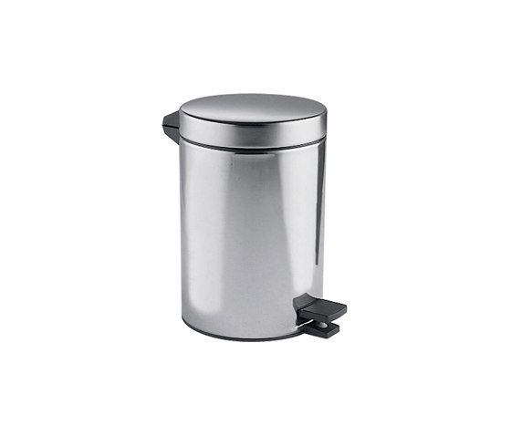 Hotellerie Dustbin with cover and pedal | Soap dispensers | Inda