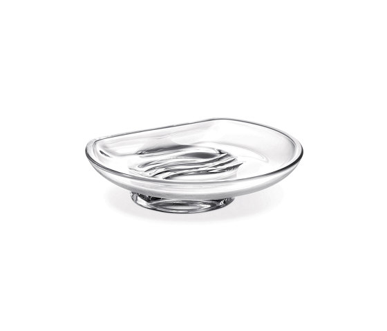 Colorella Becher aus transparentem extraklar Glas für Art.  A2310N | Seifenhalter | Inda