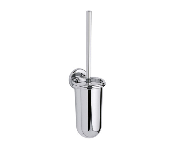 Colorella WC-Bürstengarnitur, Schale aus verchromtem ABS, Wandmodell | Toilettenbürstengarnituren | Inda