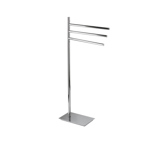 Stand with 3 towel holders | Towel rails | Inda