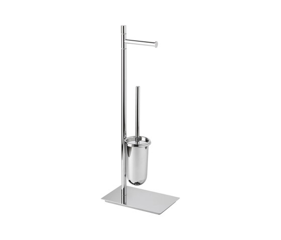 Stand with paper and toilet brush holder | Toilet-stands | Inda