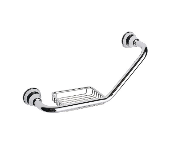 Grab-bar with basket | Soap holders / dishes | Inda