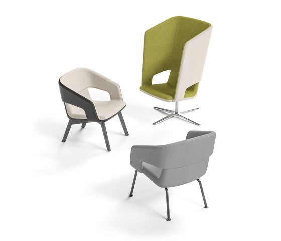 Twist&Sit Soft Lounge Chairs | Sillones | Narbutas