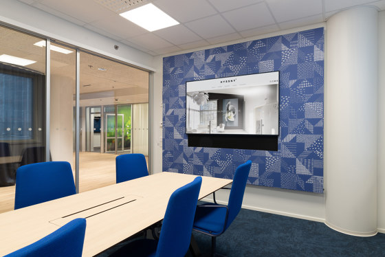 Hyssny Display Pattern | Systèmes muraux absorption acoustique | HYSSNY