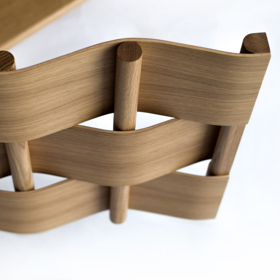 Weave Frame. Oak wood, natural oil | Sideboards | Ringvide Studio