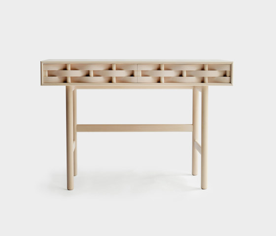 Weave desk. Birch wood, natural oil | Desks | Ringvide Studio