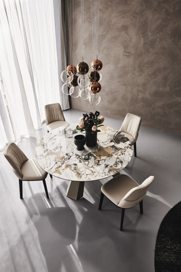 Eliot Keramik Round | Tables de repas | Cattelan Italia