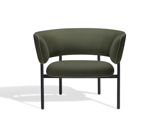 Font lounge armchair | Green | Fauteuils | møbel copenhagen