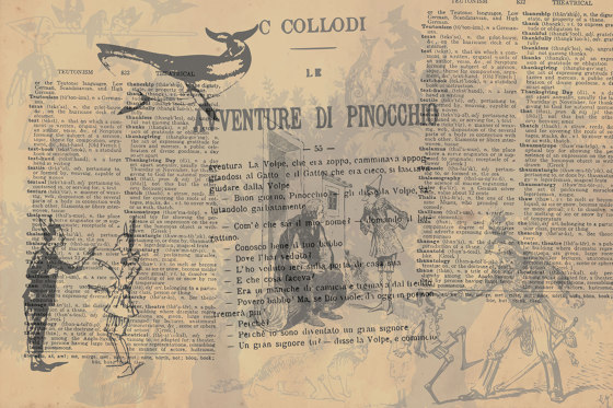 Fairy Tales | Pinocchio | 409_001 | Revêtements muraux / papiers peint | Taplab Wall Covering