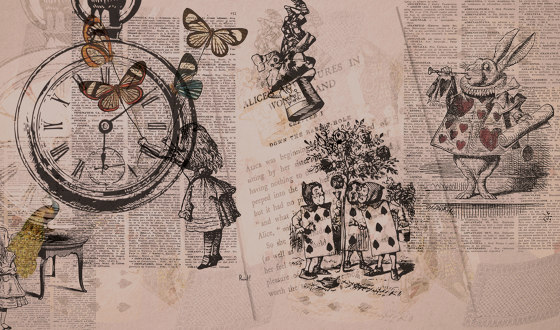 Fairy Tales | Alice | 412_001 | Revêtements muraux / papiers peint | Taplab Wall Covering