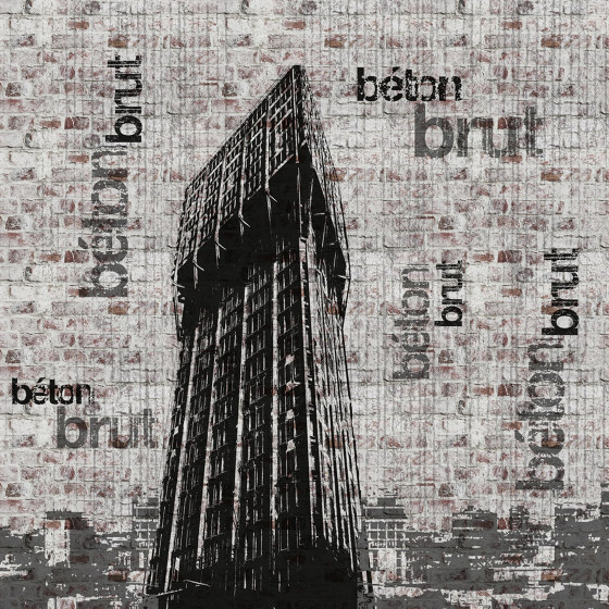 Béton Brut | Torre Velasca | 310_002 | Wandbeläge / Tapeten | Taplab Wall Covering