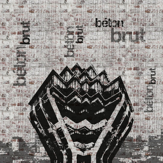 Béton Brut | Geisel Library | 311_002 | Revêtements muraux / papiers peint | Taplab Wall Covering