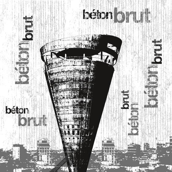 Béton Brut | Water Tower | 312_001 | Wall coverings / wallpapers | Taplab Wall Covering