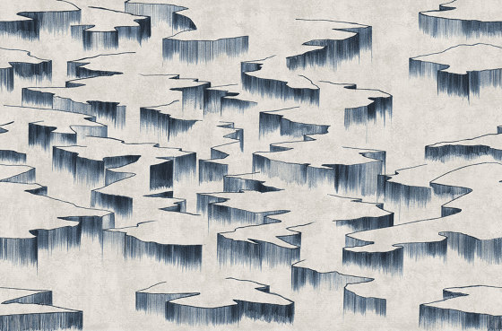 Grey Lagoons | Wall coverings / wallpapers | LONDONART