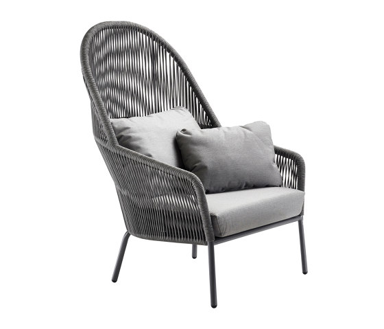 Loop Lounge Chair High Back | Armchairs | solpuri