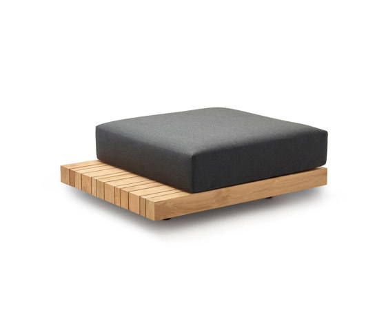 Plateau Lounge S-Module Footstool | Pouf | solpuri