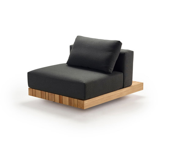 Plateau Lounge S-Module Seat/Back | Fauteuils | solpuri