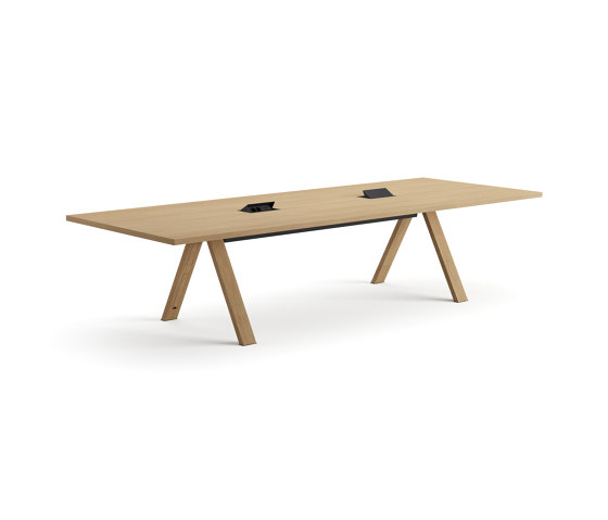 Cross Office – H 74 cm | Contract tables | Arper
