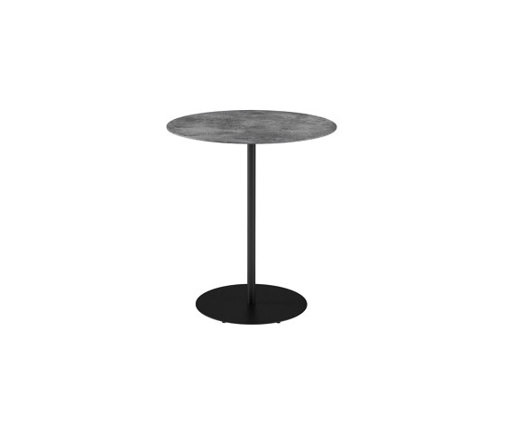 Pesaro Circular coffee table, round plate base | Tables d'appoint | Assmann Büromöbel