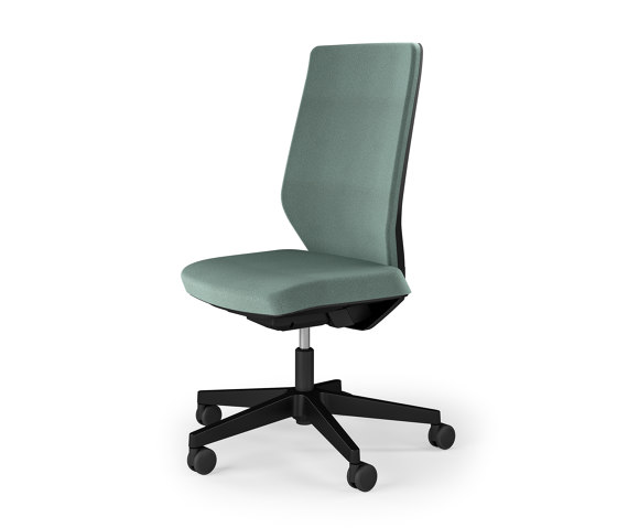 Streamo office swivel chair, cantilevered, upholstered backrest and seat | Sedie ufficio | Assmann Büromöbel